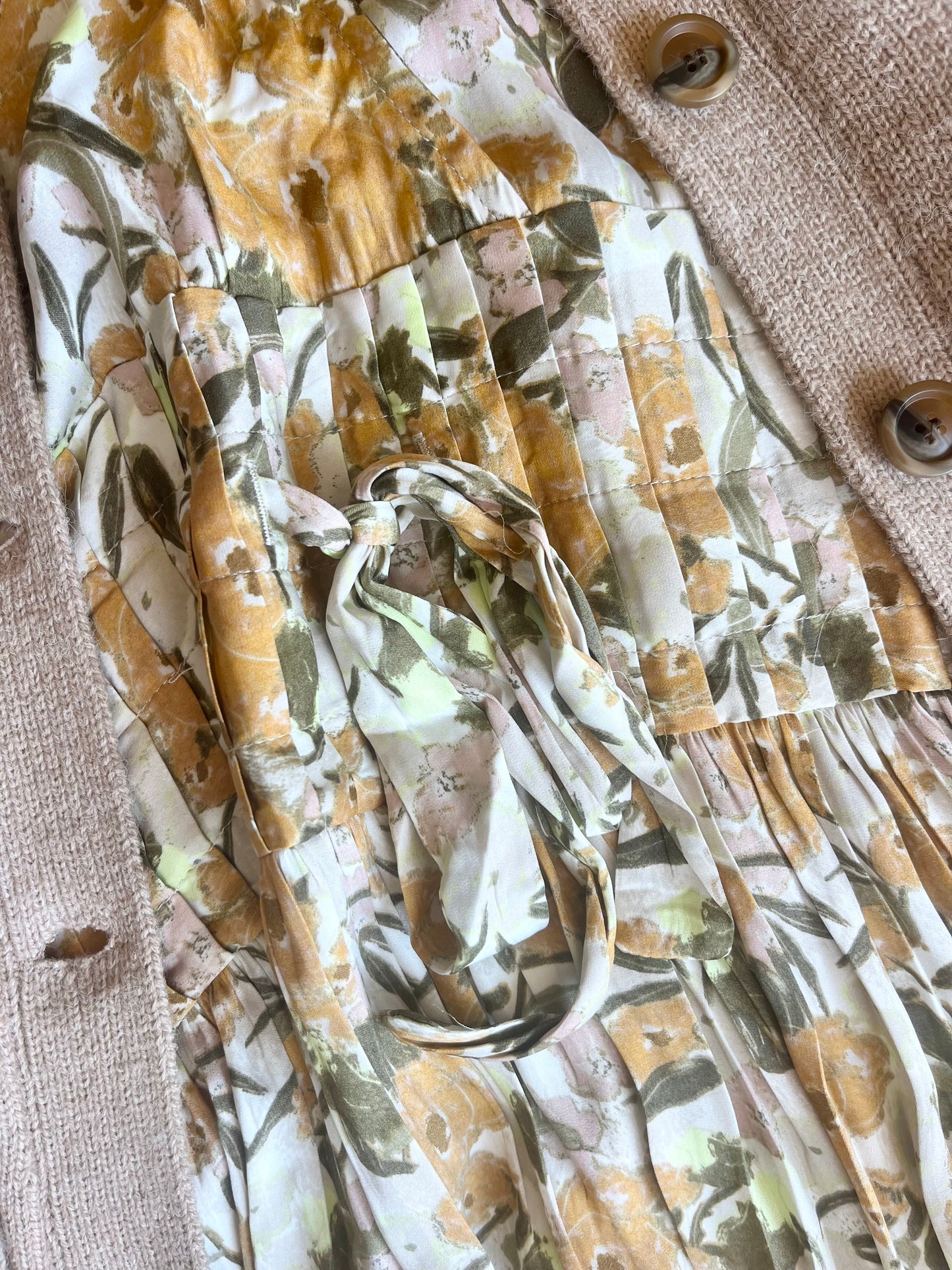 Washed Poet Dress