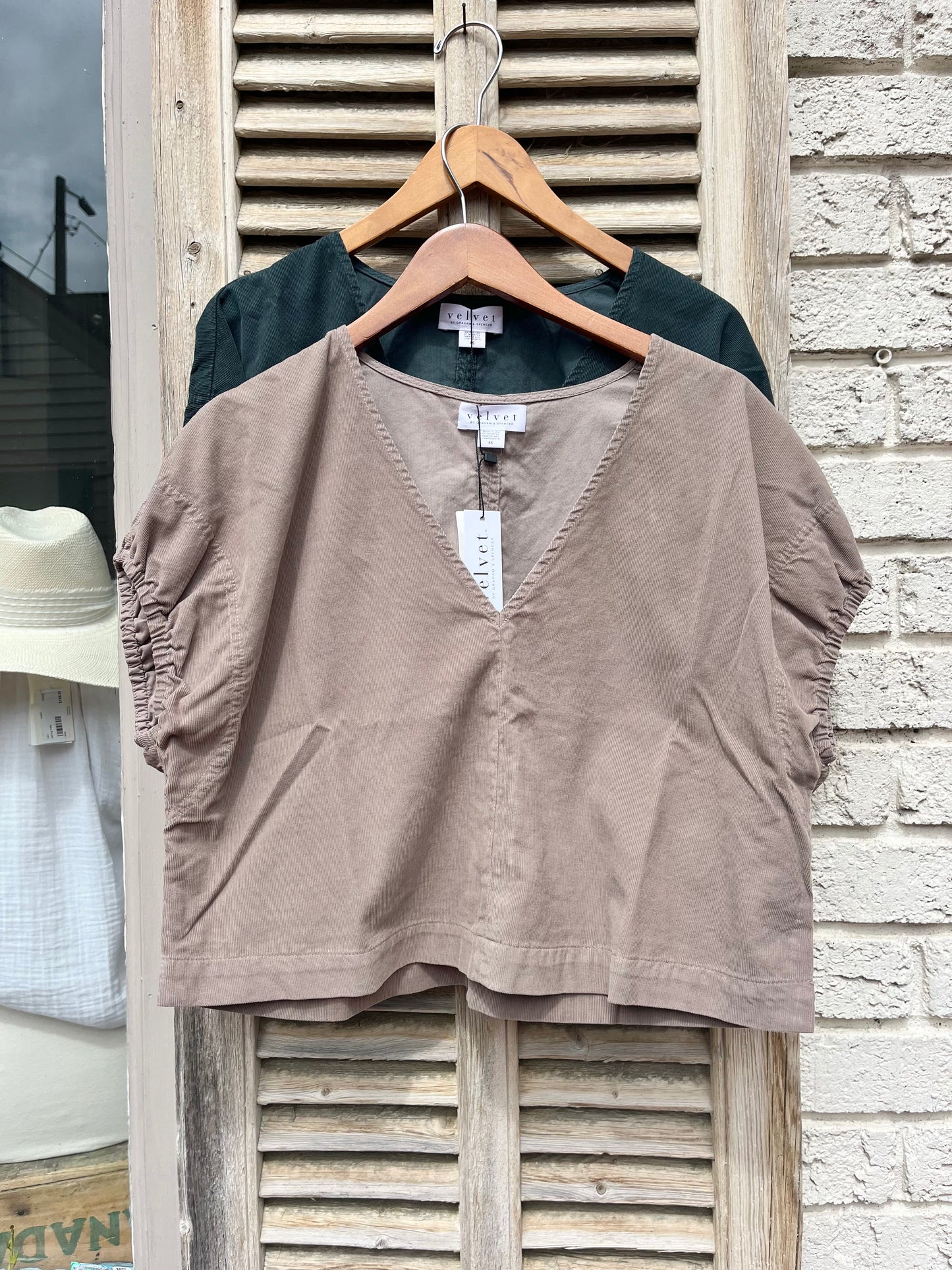 Mallory Cord Top