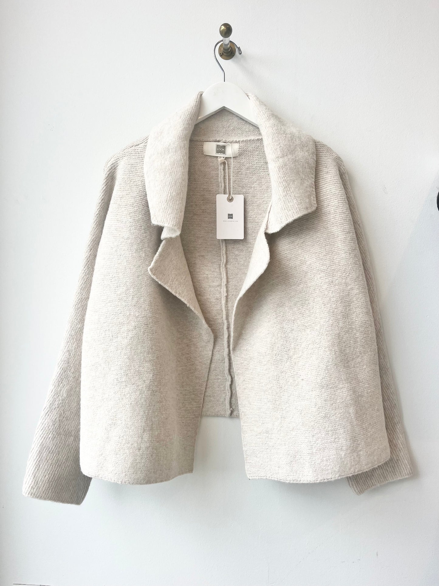 Open Collar Cardigan - One Size