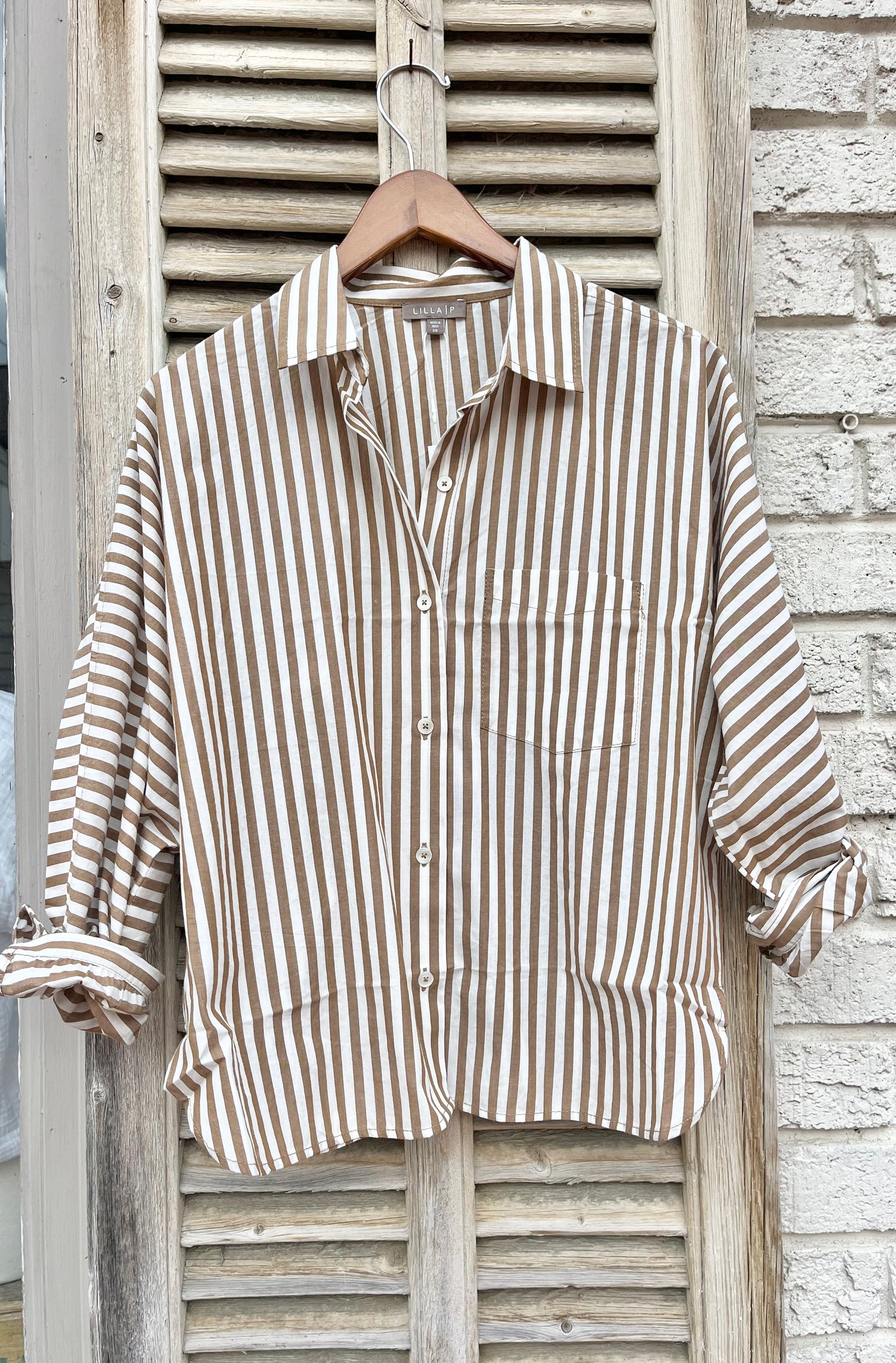 Dijon Stripe Buttondown