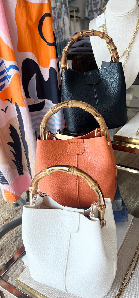 Bamboo Handle Bag