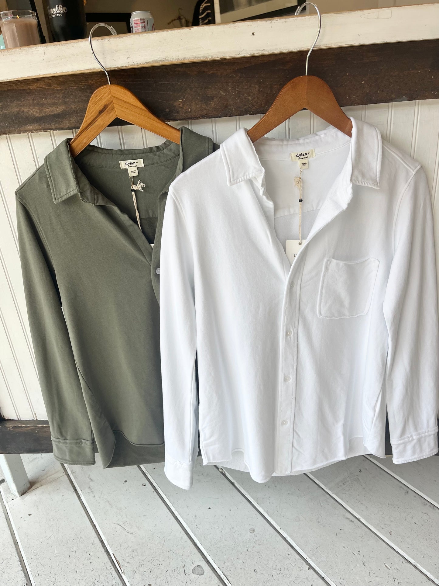 Claire Fleece Buttondown