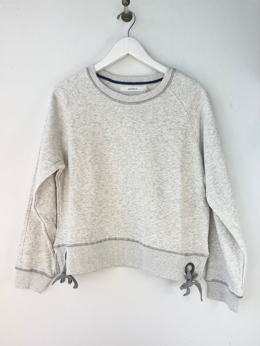 Side Tie Sweatshirt