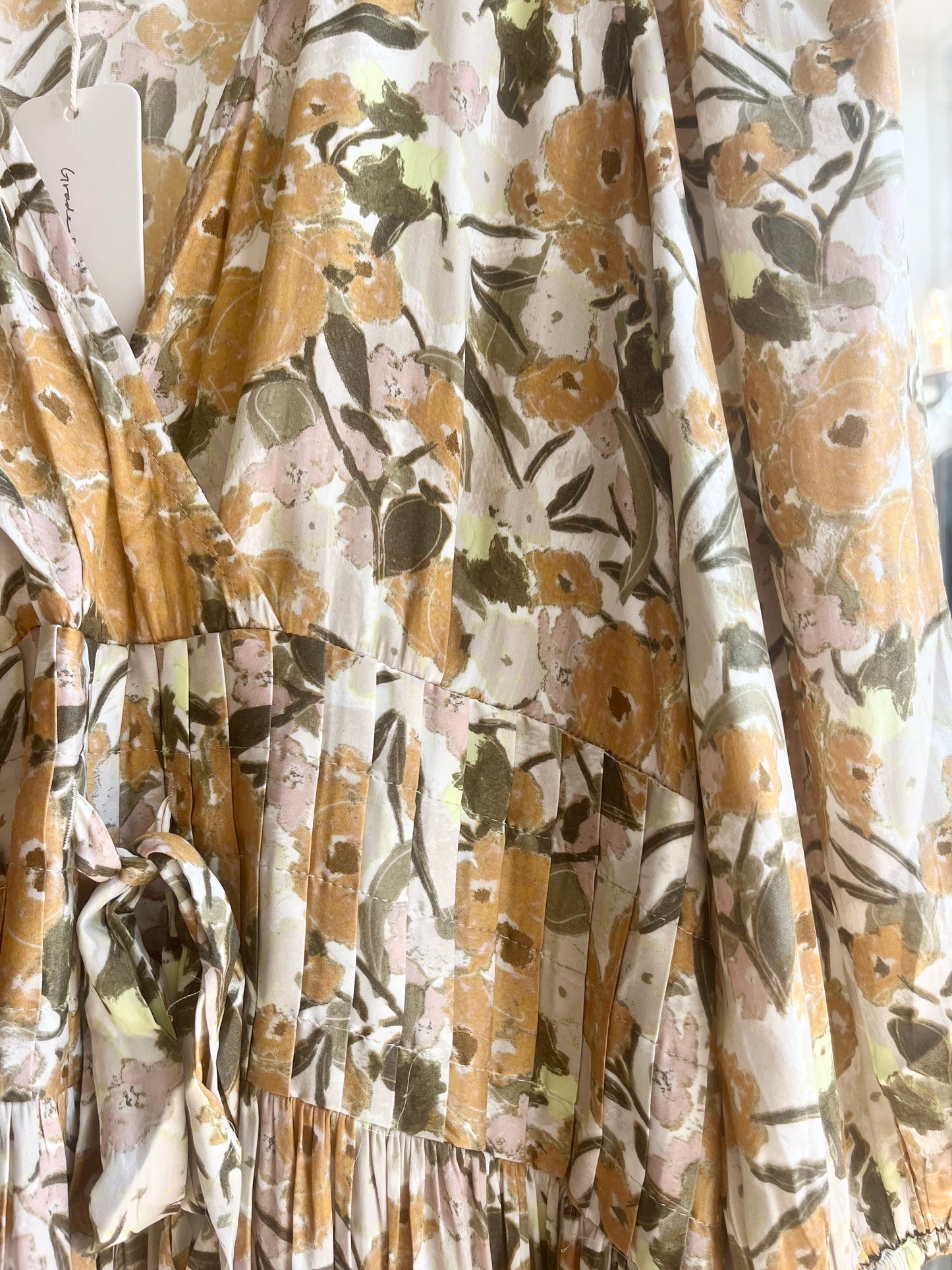 Washed Poet Dress