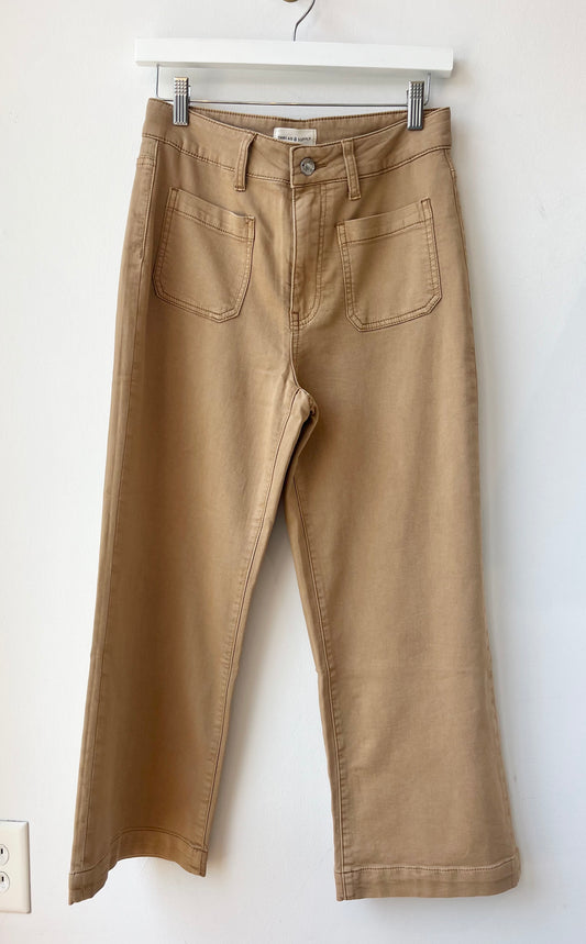 Front Pocket Twill Pant