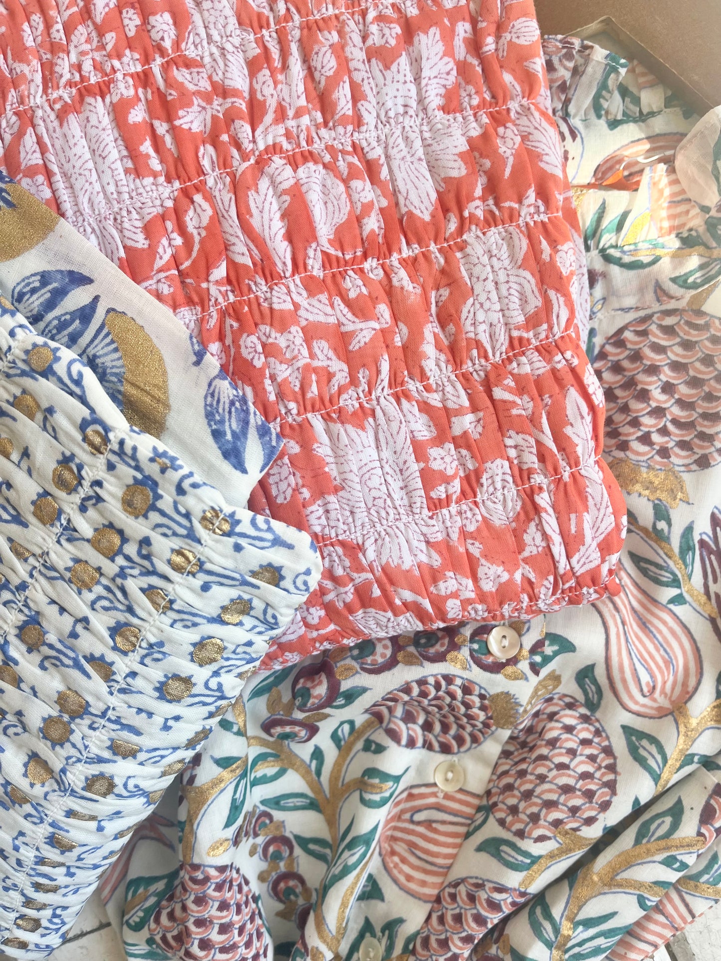 Orange Punch Floral Maxi