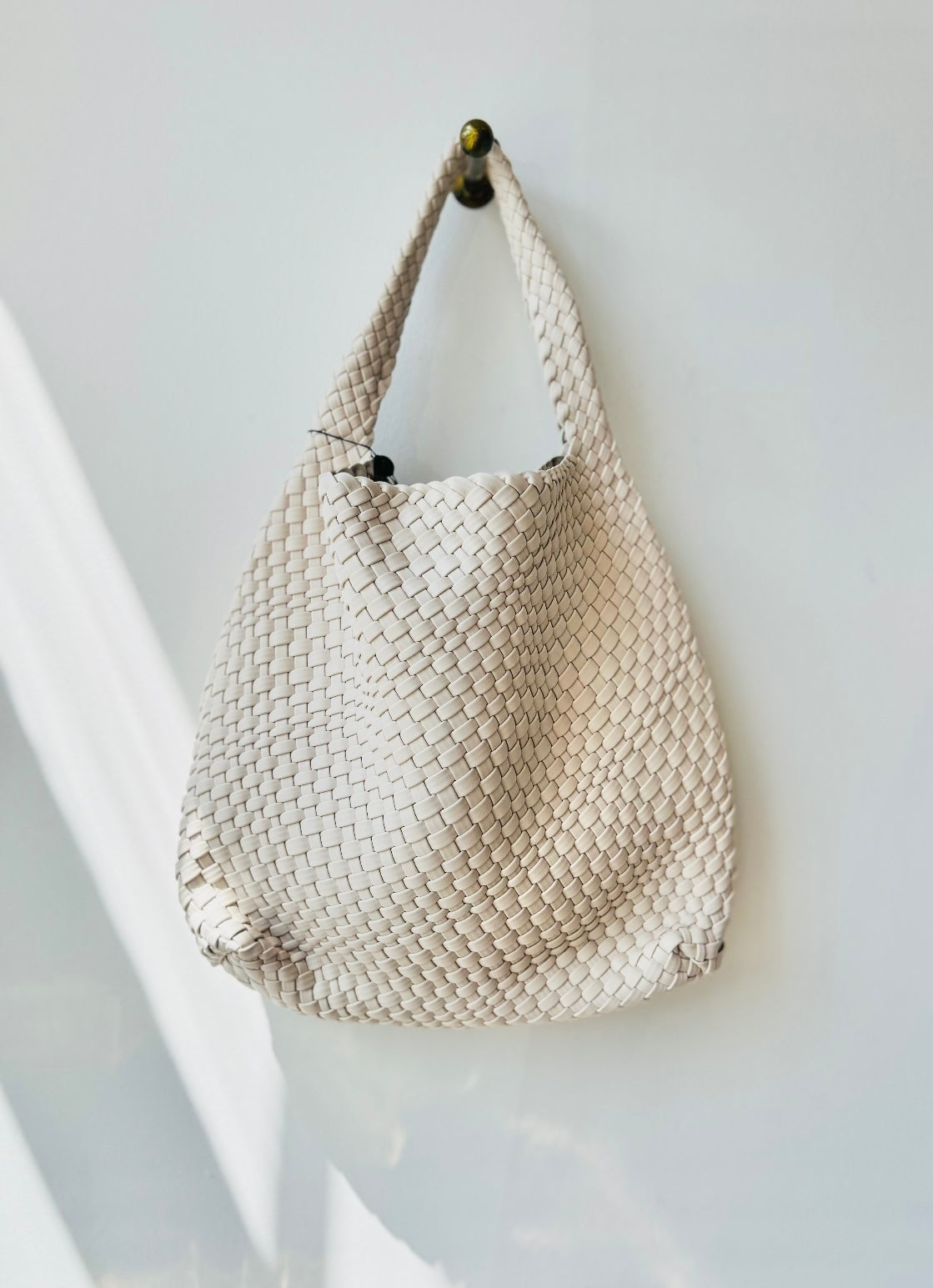 Medium Woven Shoulder Bag