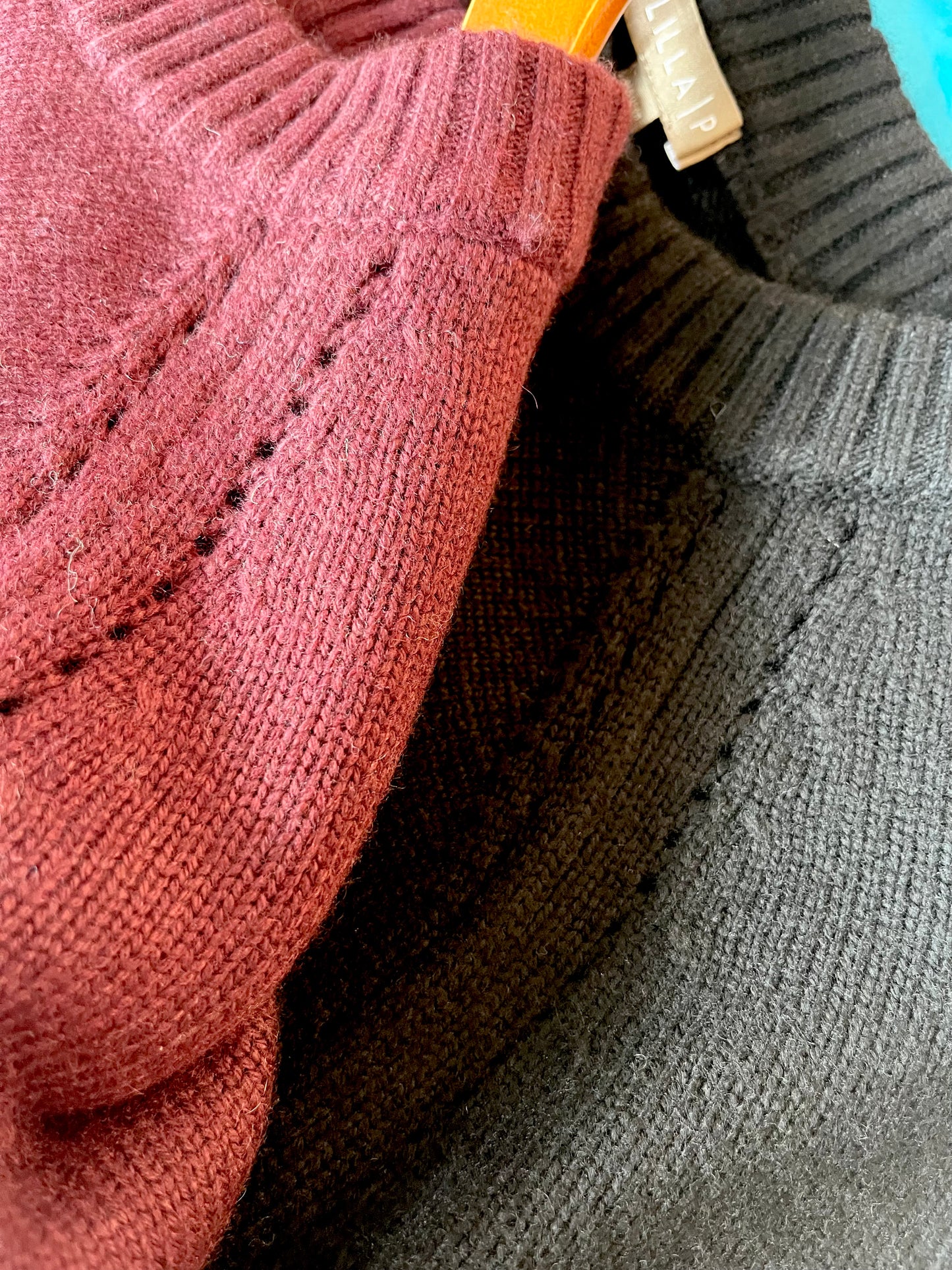 Side Stitch Crewneck Sweater