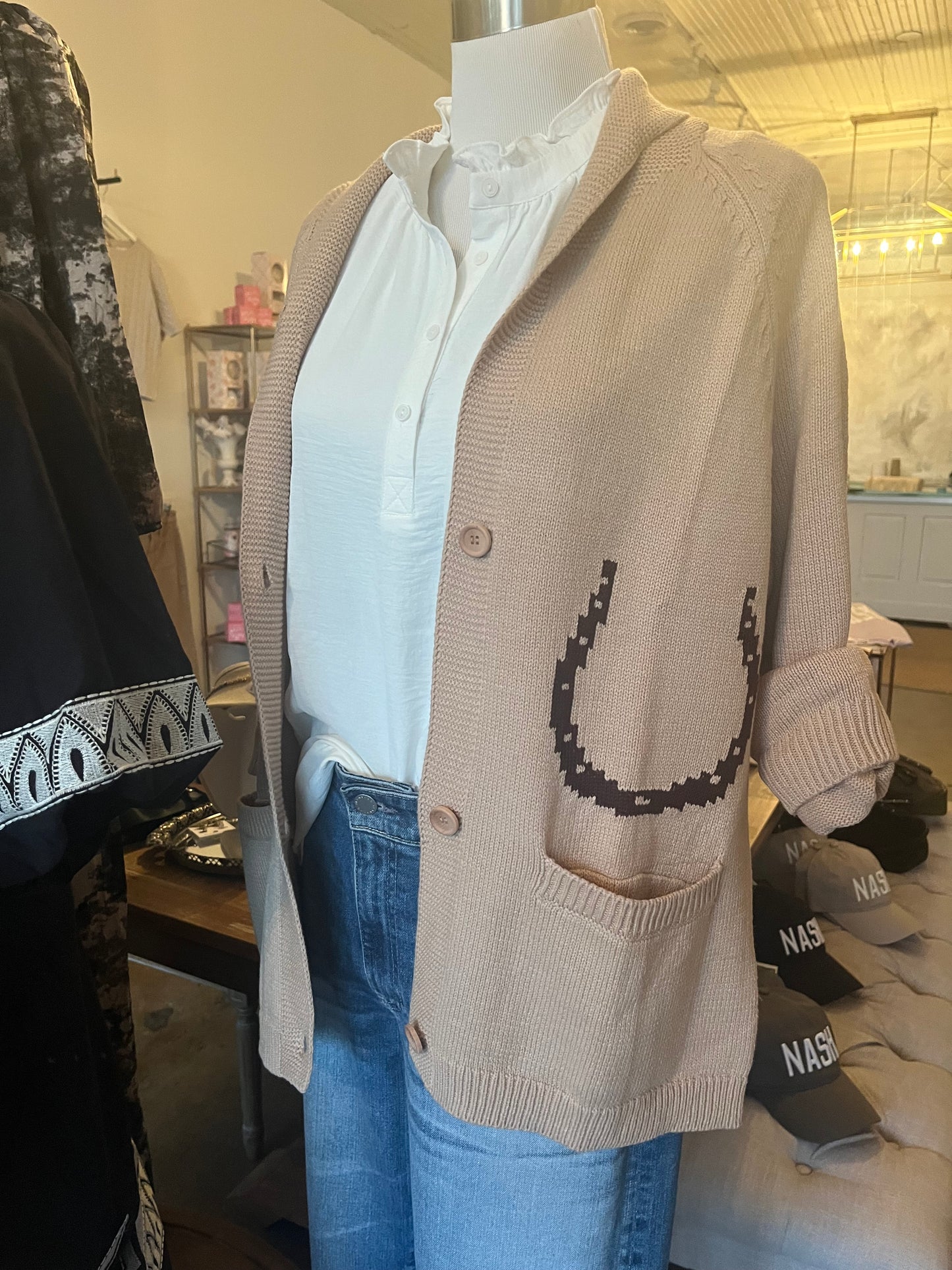 Saddle Cardigan