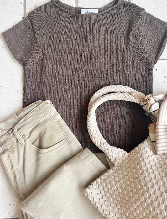 Shirley Short Sleeve Sweater