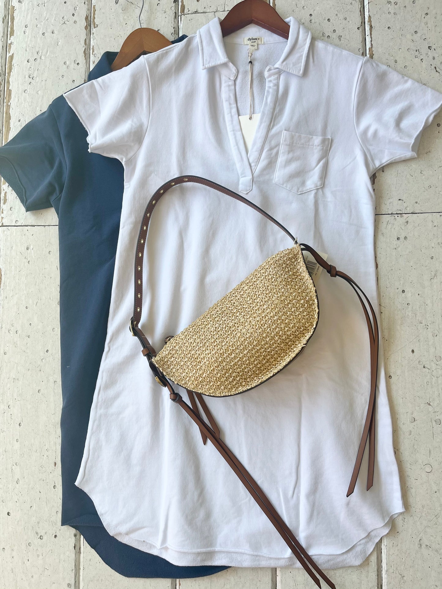 Sweatshirt Polo Dress
