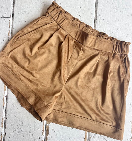 Fawn Suede Short