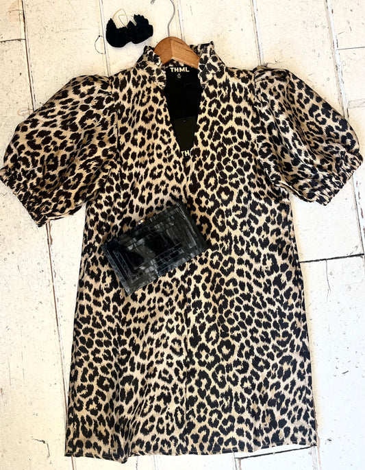 Leopard Shift Dress