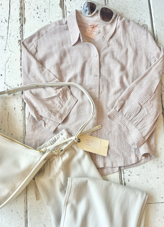 Gingham Buttondown