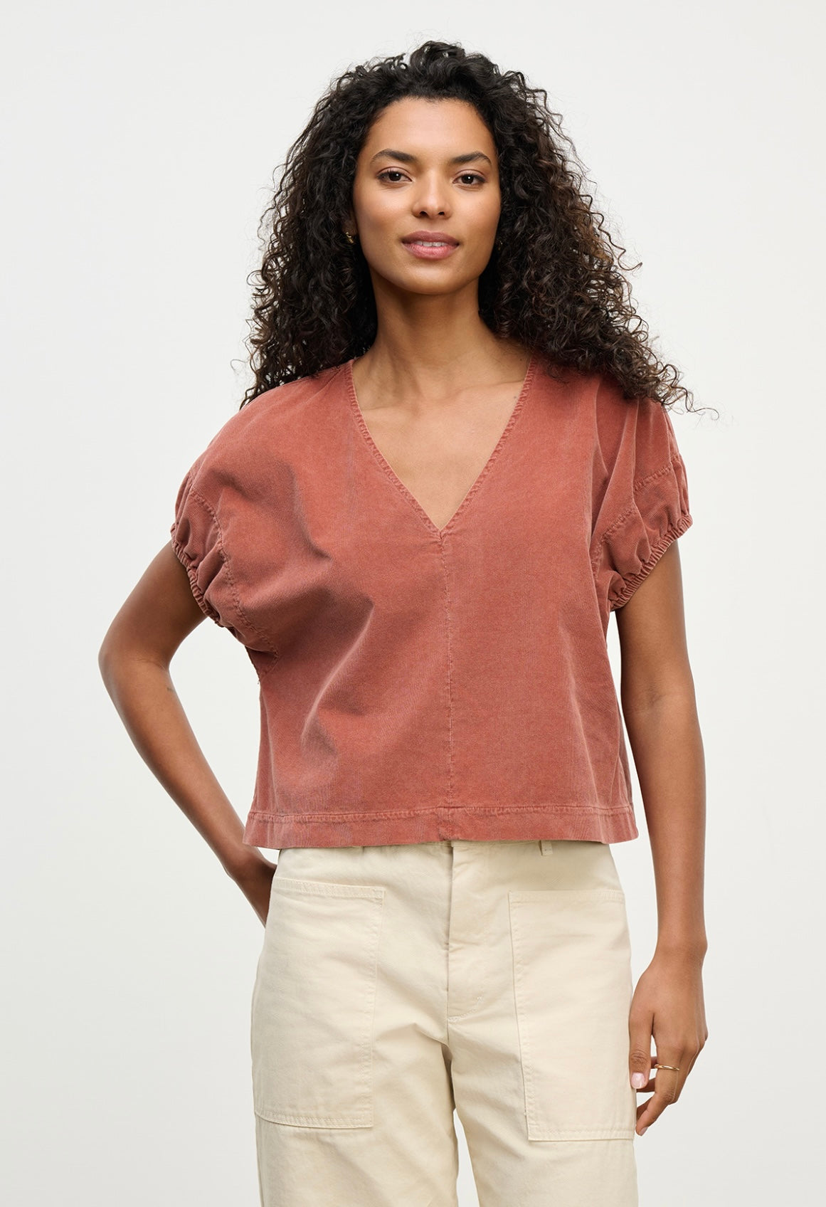Mallory Cord Top