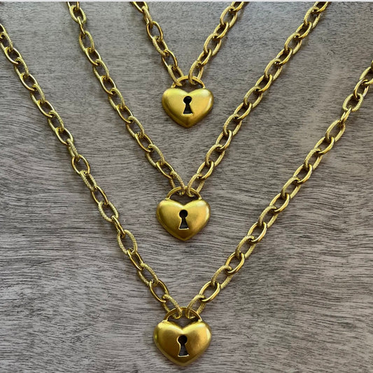 Padlock Necklace