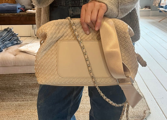 Drawstring Woven Bag