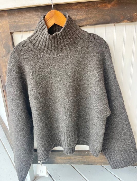 Aggie Mock Neck Sweater