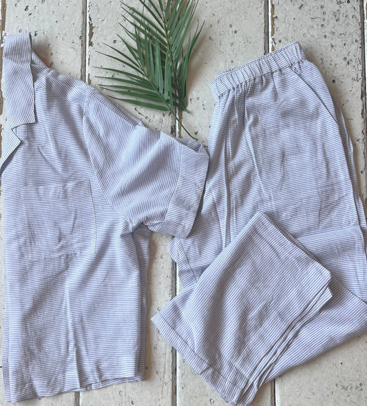 Nautico Striped Pant Set