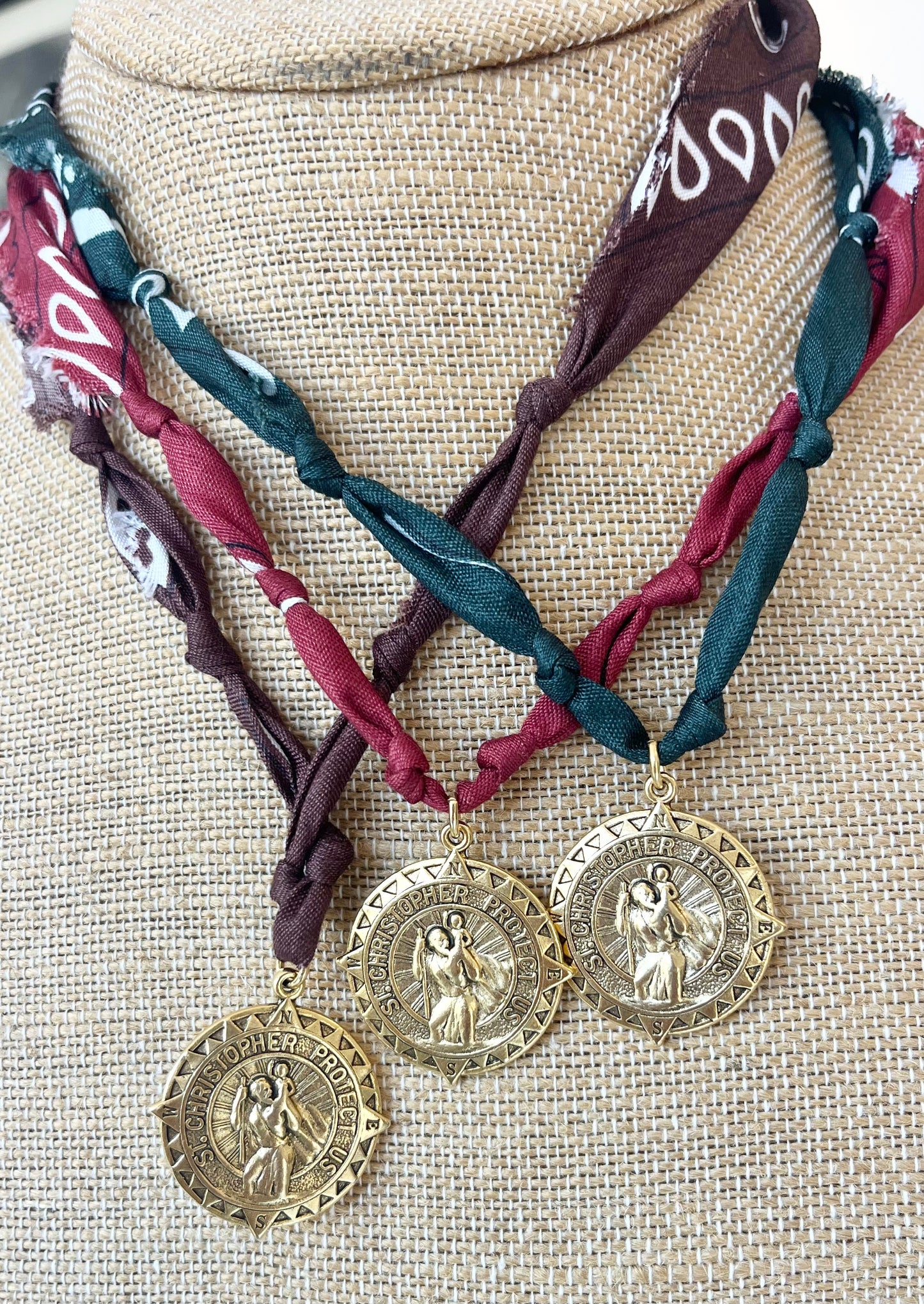 Bandana Charmed Necklace