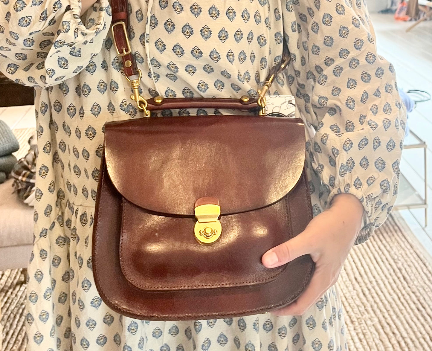 Liza Large Saddle Bag