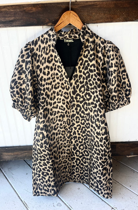 Leopard Shift Dress