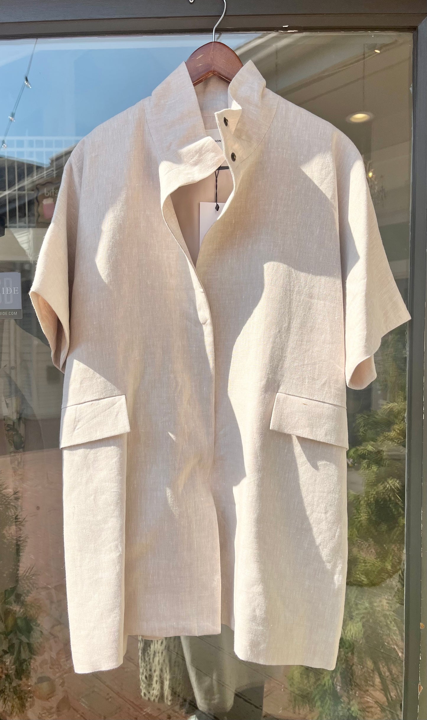 Linen Layering Jacket