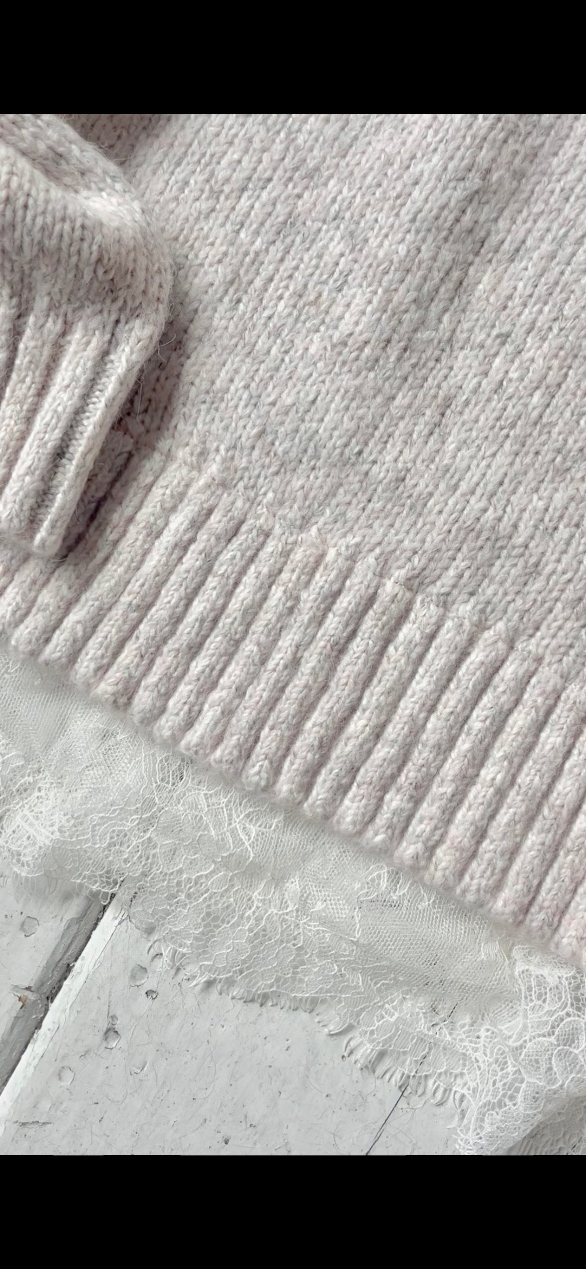 Della Lace Sweater