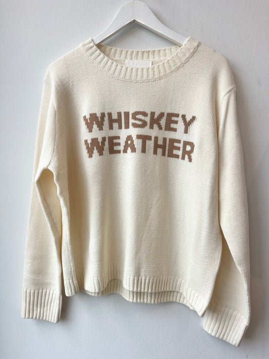 Whiskey Weather Sweater