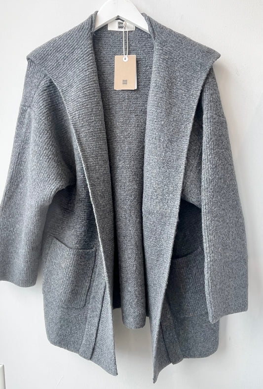 Hooded Cardigan - One Size