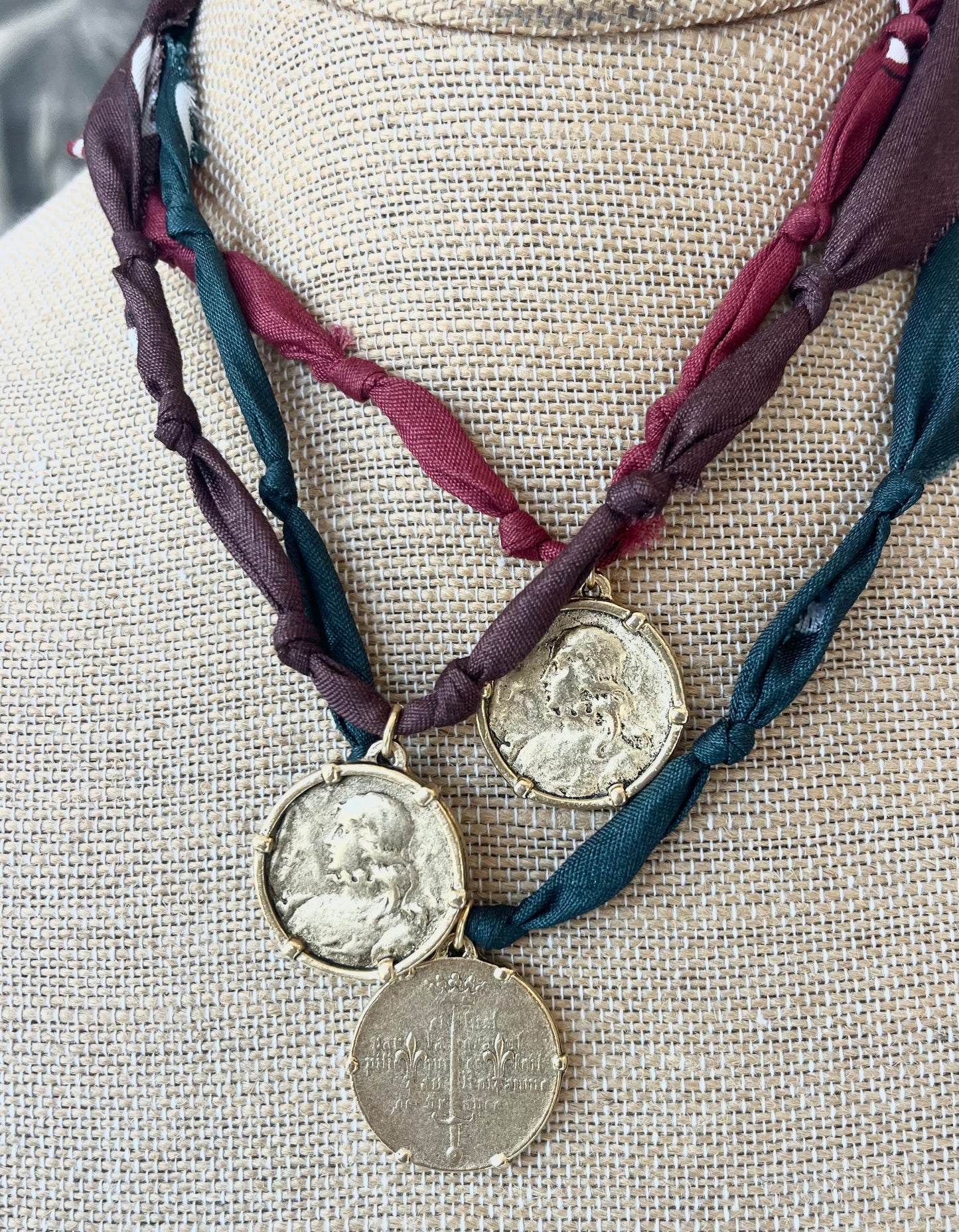 Bandana Charmed Necklace