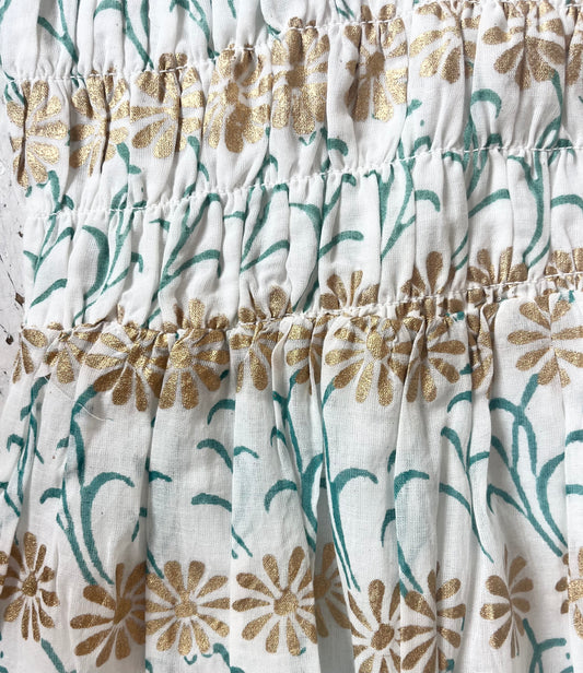 Lindsay Smocked Maxi