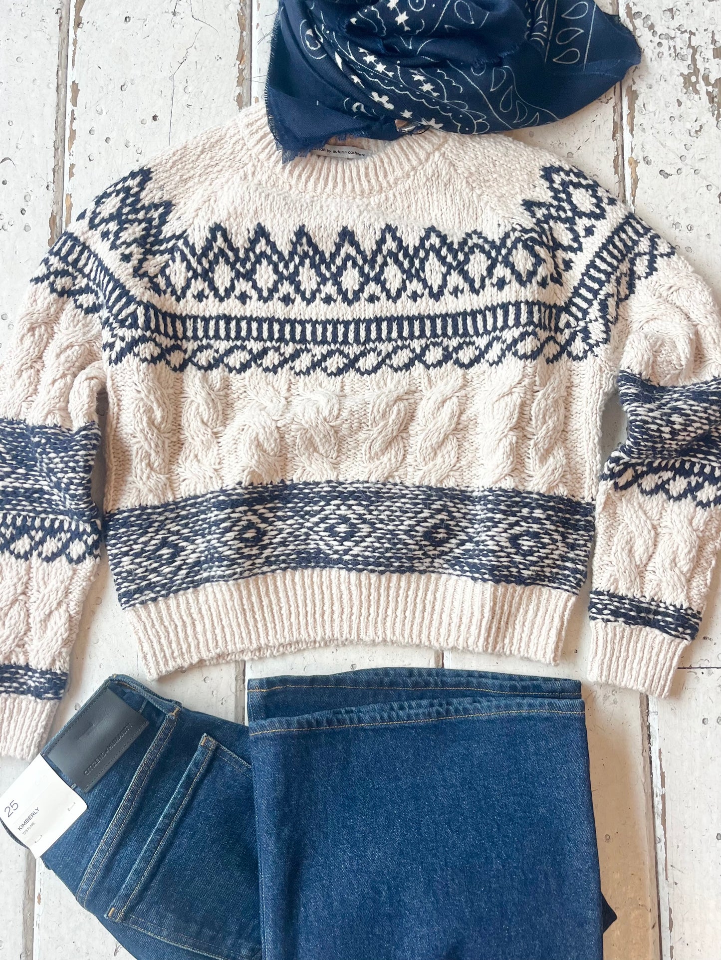 Camping Cable Sweater