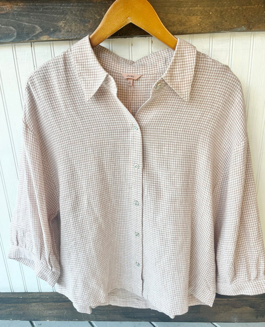 Gingham Buttondown