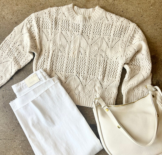 Lattice Sweater