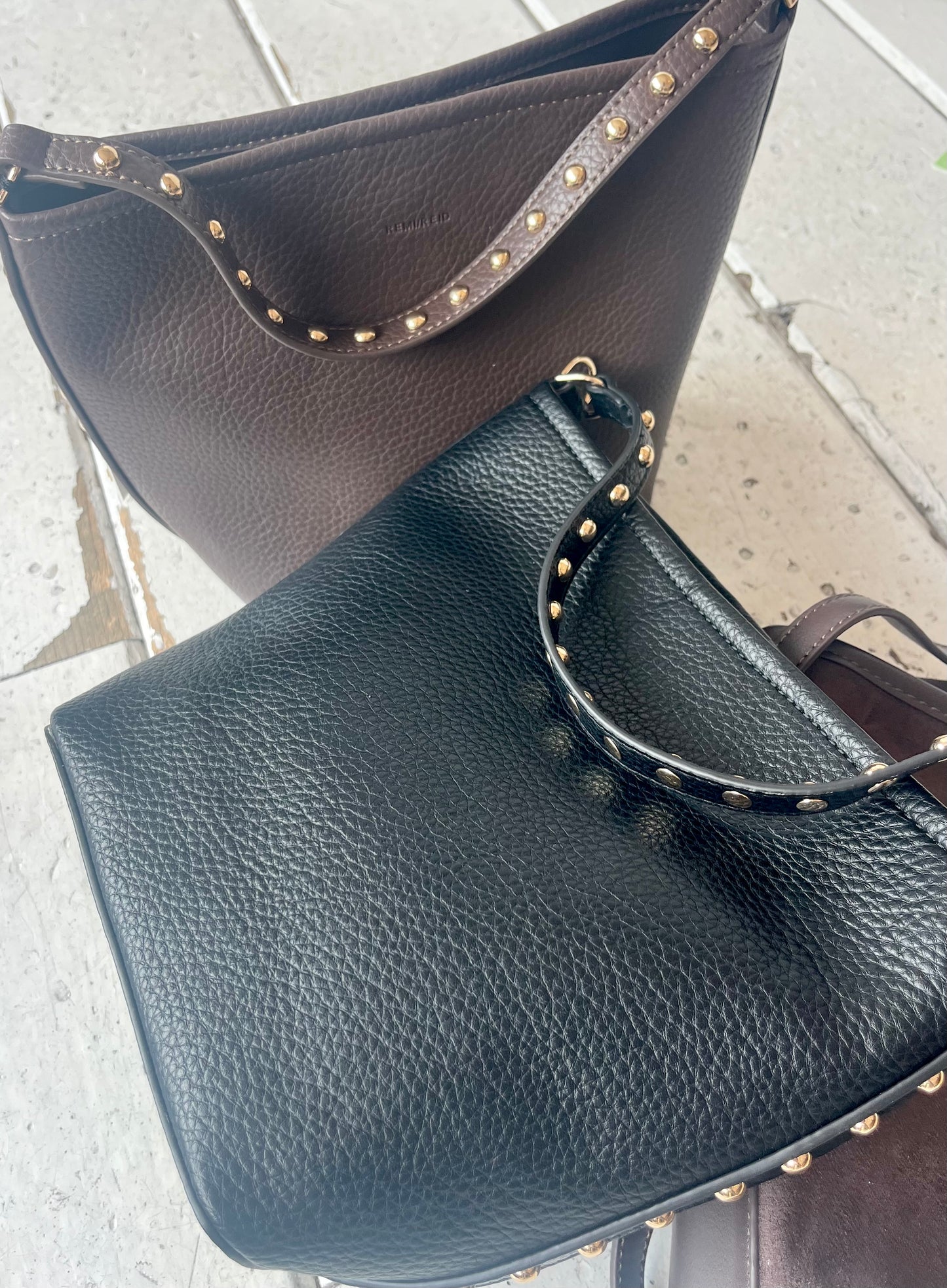 Sissy Leather Stud Bag