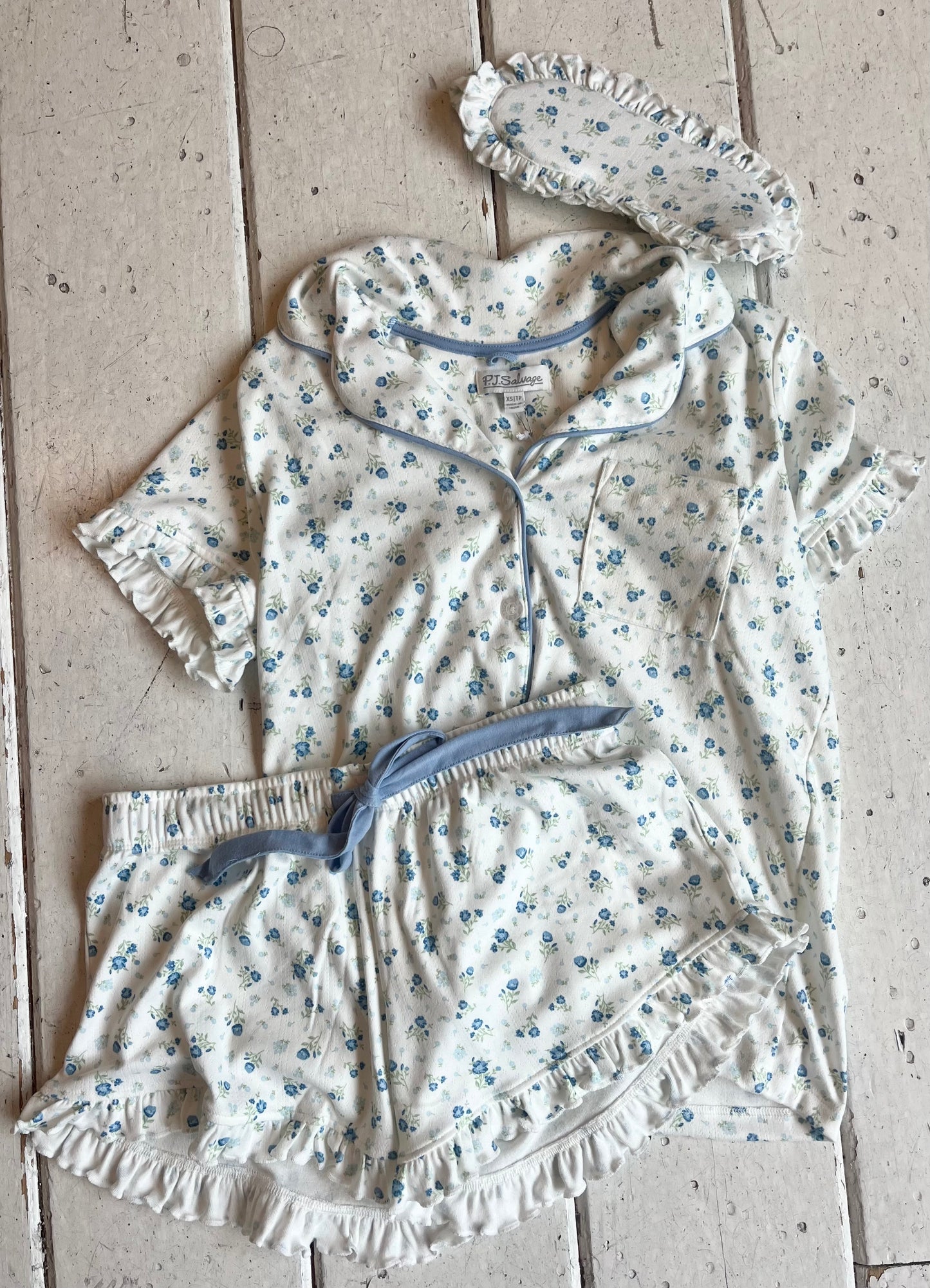 Tiny Flower Pointelle Set