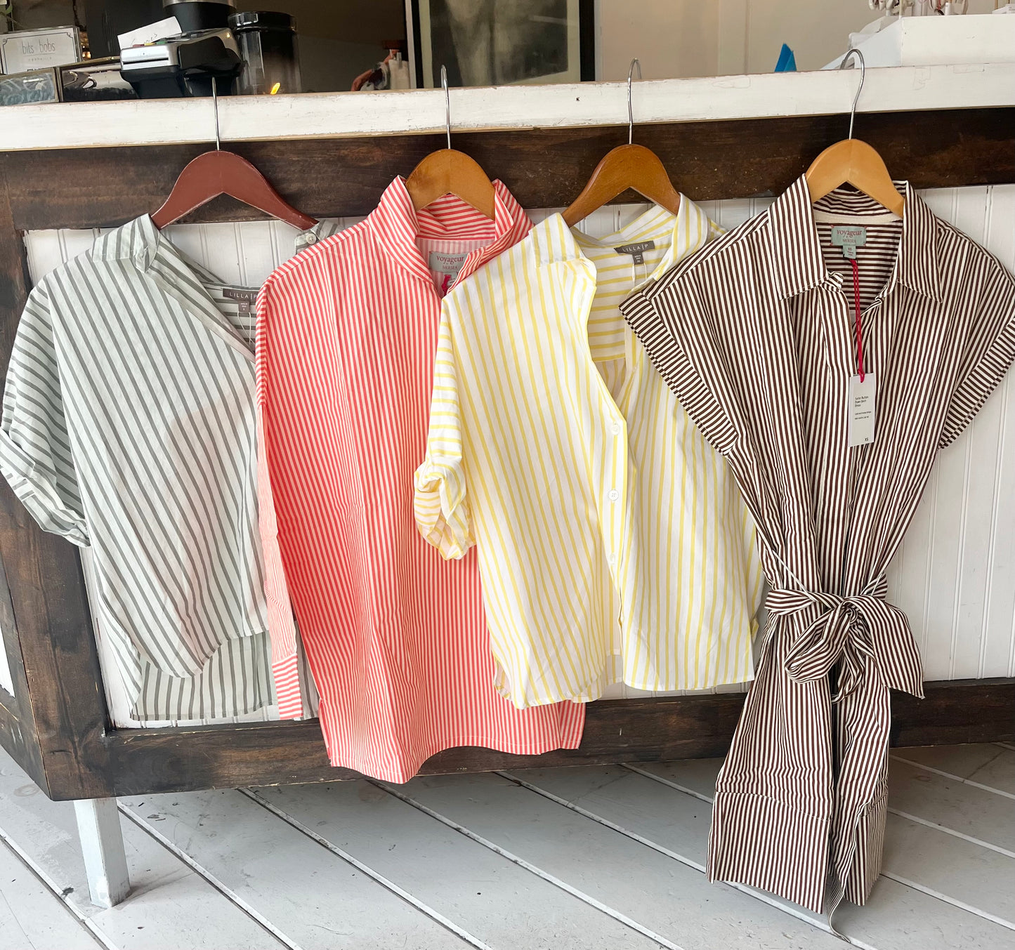 Coral Rose Buttondown