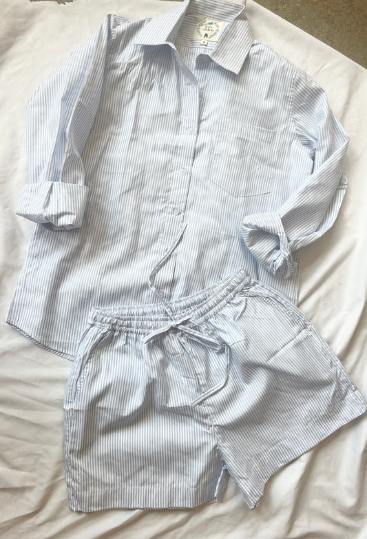 Annie Striped Short Set