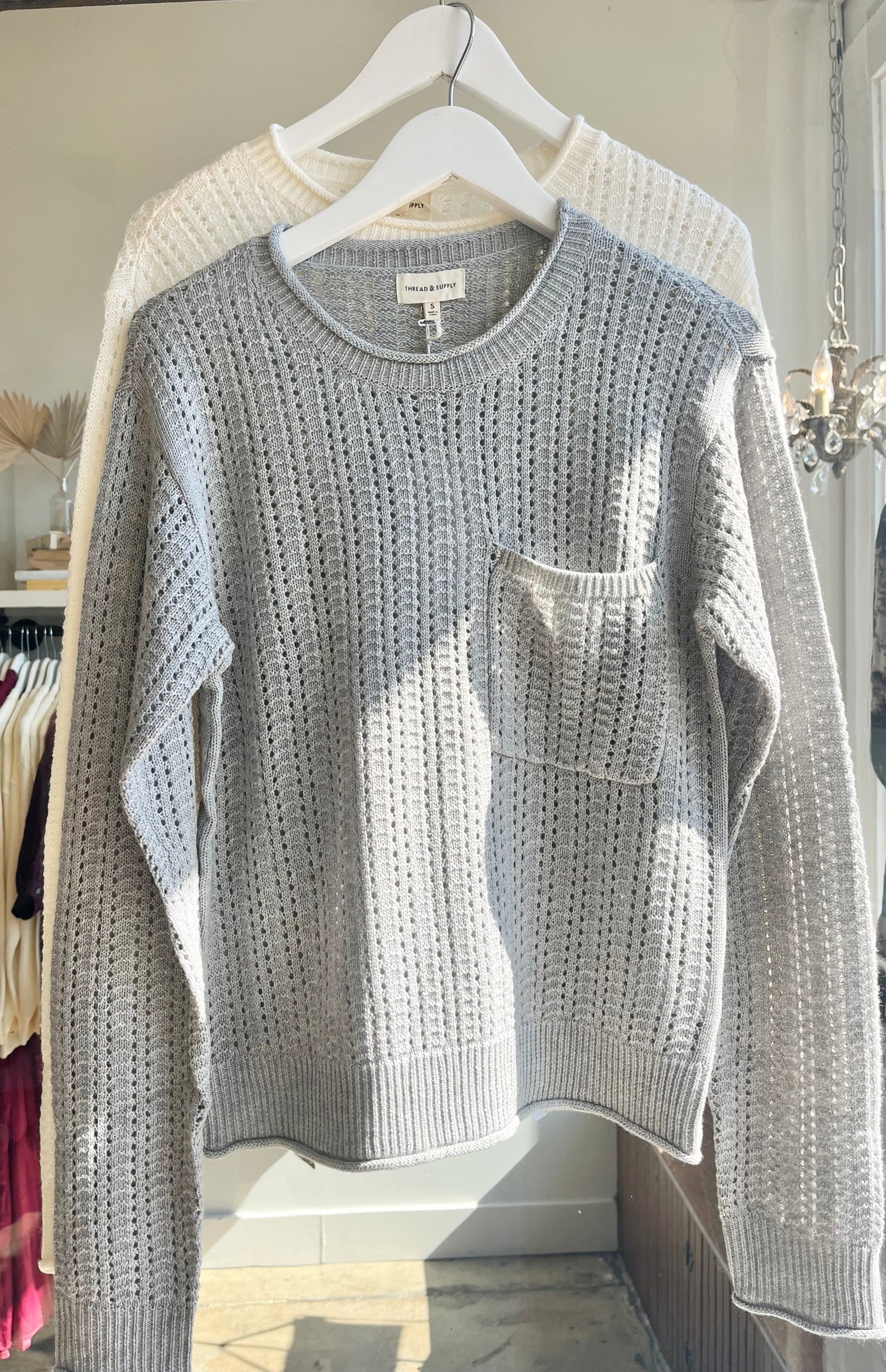 Lattice Sweater