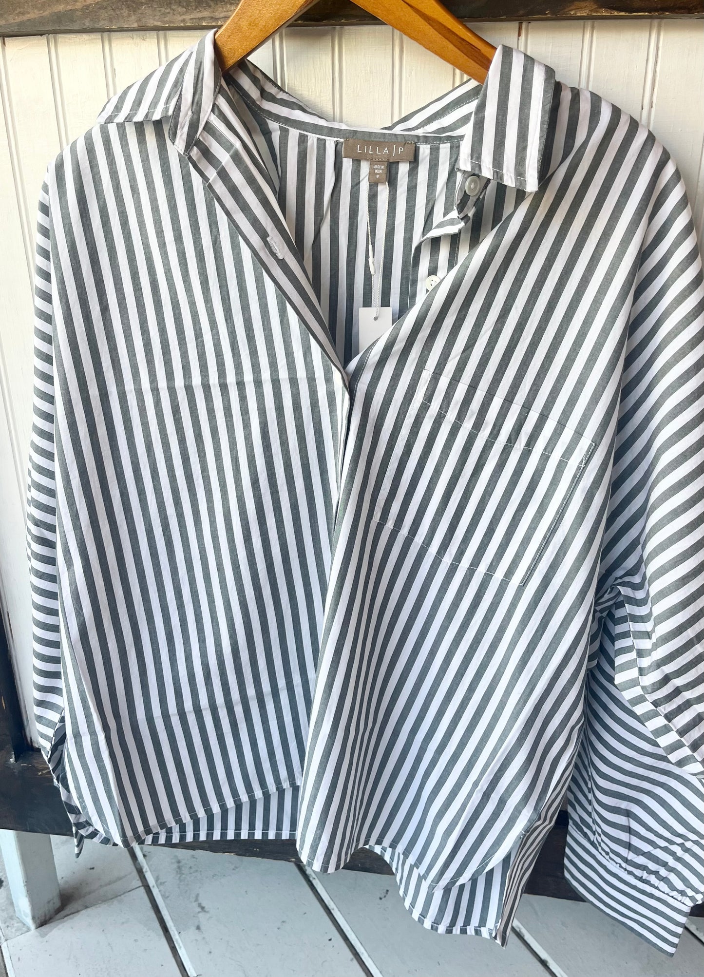 Mineral Stripe Buttondown