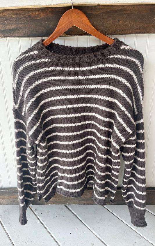 Maddy Stripe Crew