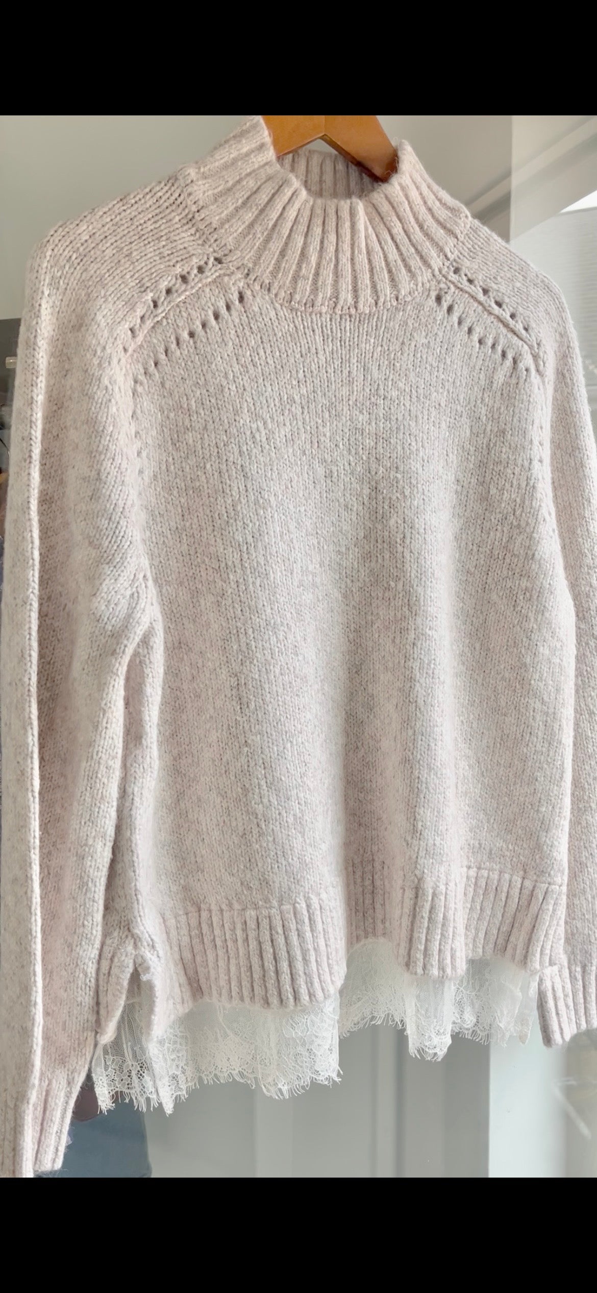 Della Lace Sweater