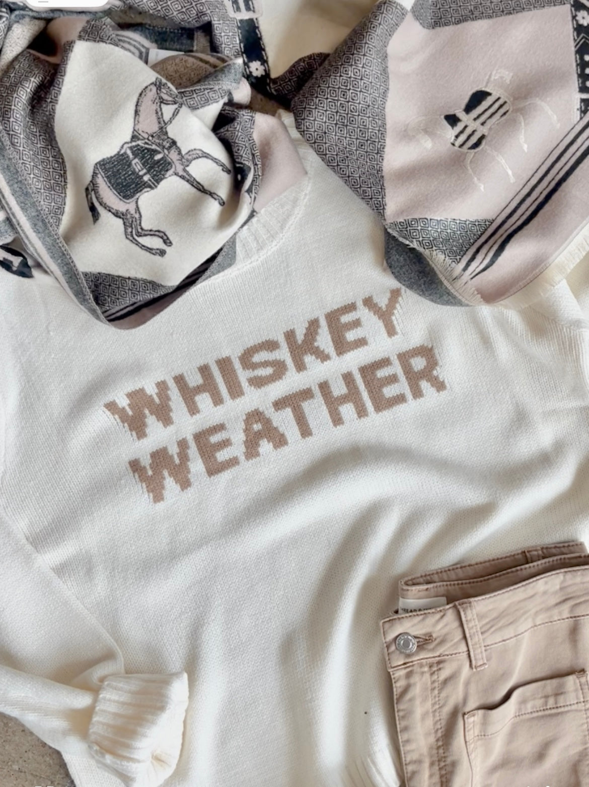 Whiskey Weather Sweater